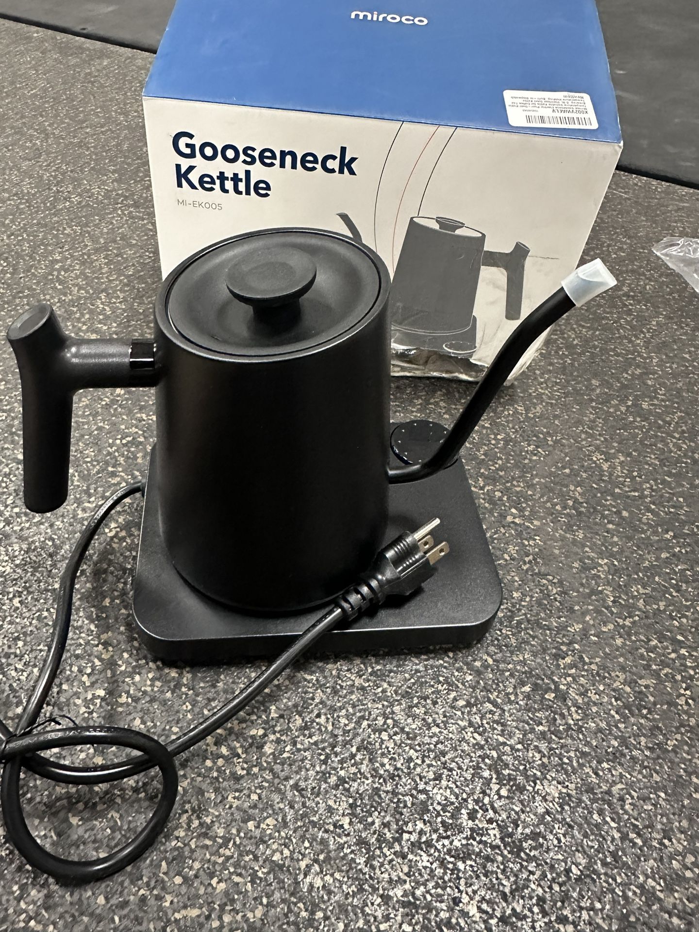 Miroco Gooseneck Electric Pour-Over Kettle Temperature Variable Kettle