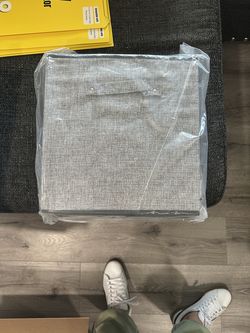 Storage bin cubes 13x15x13 set of 4 new in box