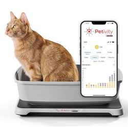 NEW Purina Petivity Smart Litter Box Monitor Cat Weight Scale & Health Tracker 