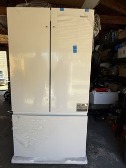 BRAND NEW Whirlpool Refrigerator – WHITE 🔥