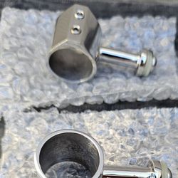 Bimini Fitting 1" Side Mount 316 Marine Stainless New