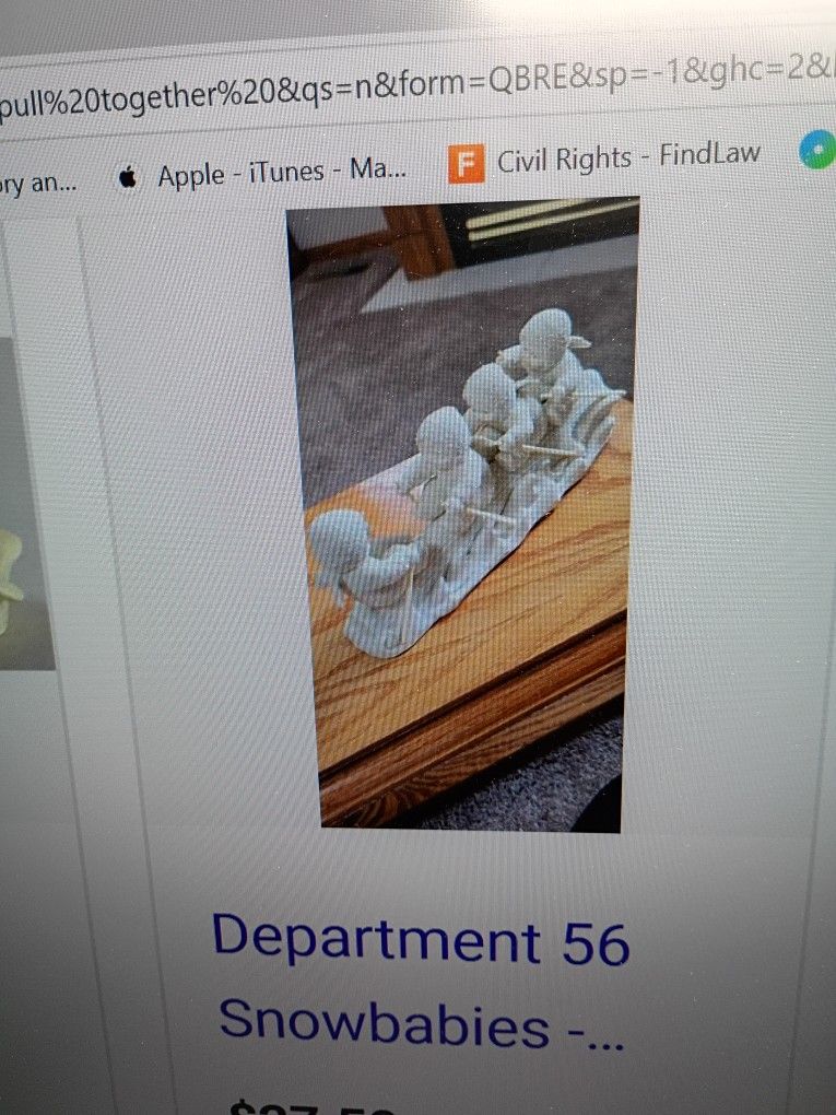 SNOWBABIES  Pull Together New 10.00