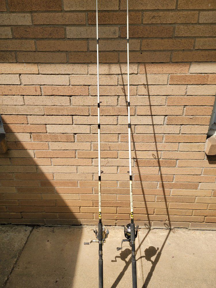 Pair Of Rod And Reels
