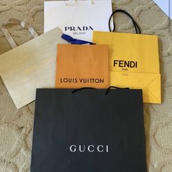 Authentic Designer Boxes And Paper Bags