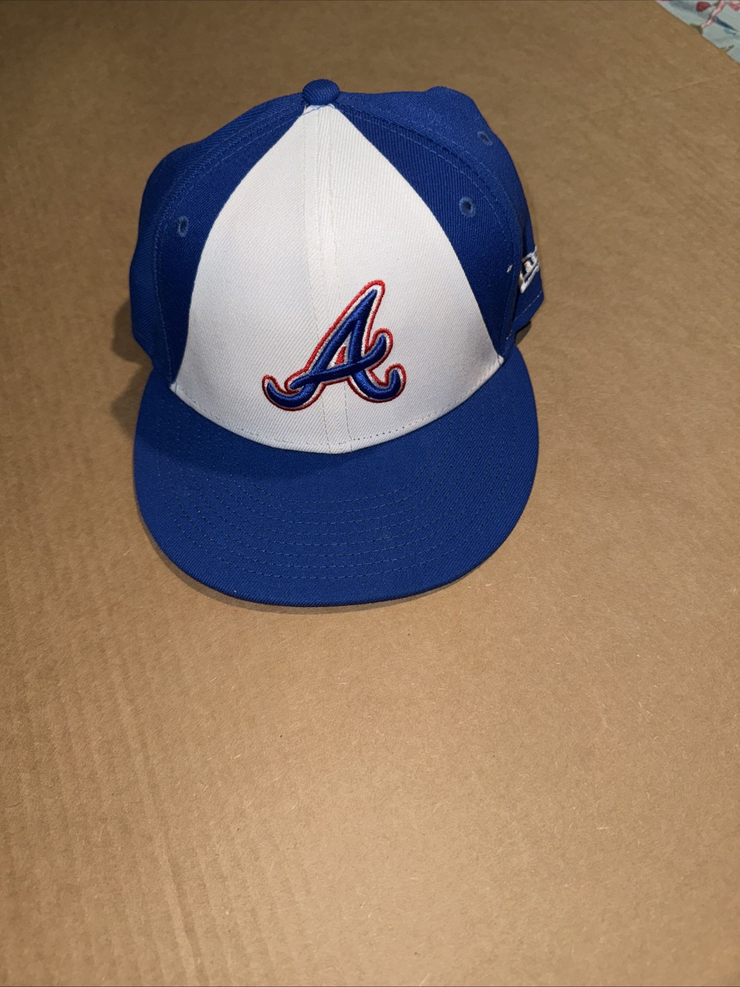 Atlanta Braves Hank Aaron #44 Keep Swinging Hat New Era 59Fifty MLB Size 7