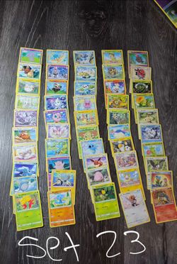 Pokémon cards Cutie set 23