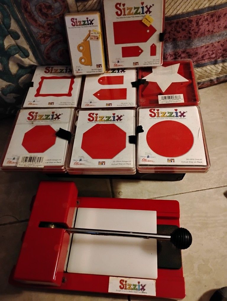 SIZZIX PRESS MACHINE