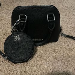Steve Madden Black Handbag