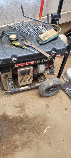 Craftsman 4200 WATT generator..