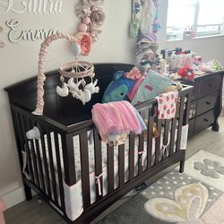 Wooden Baby Crib