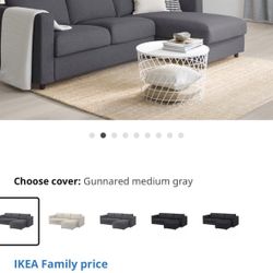 Blue Ikea Sectional Couch