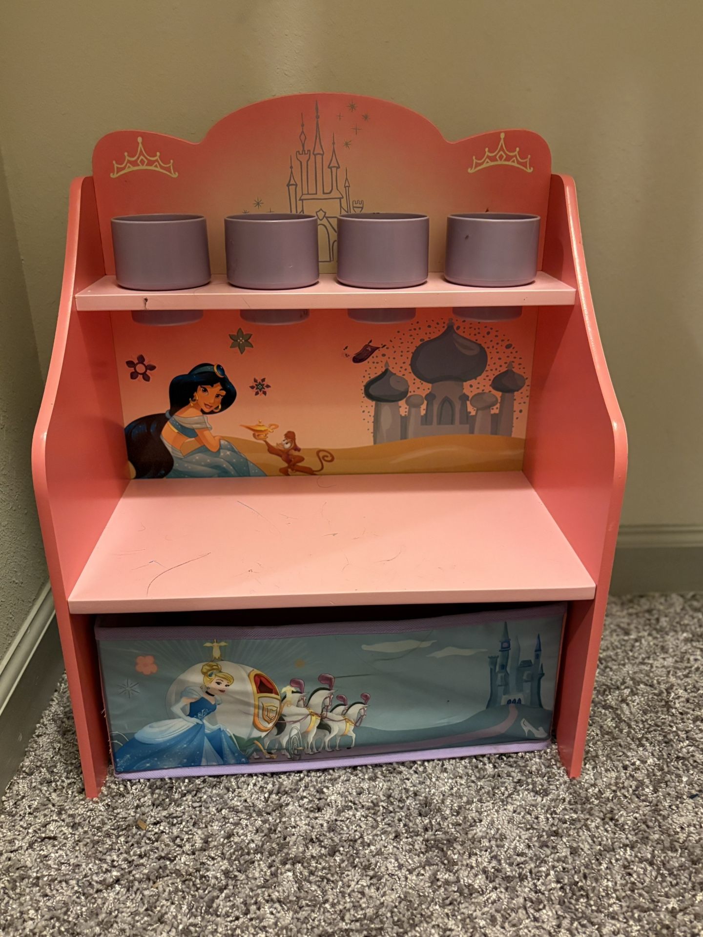 Disney Princess Book Stand / Storage