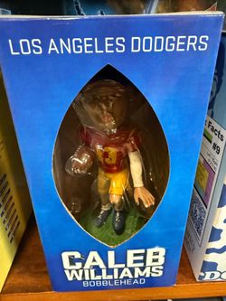 Caleb Williams  Bobblehead Dodgers Bobble Head