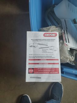 Genie garage door opener