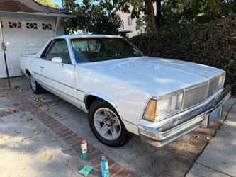 1980 el camino very clean solid