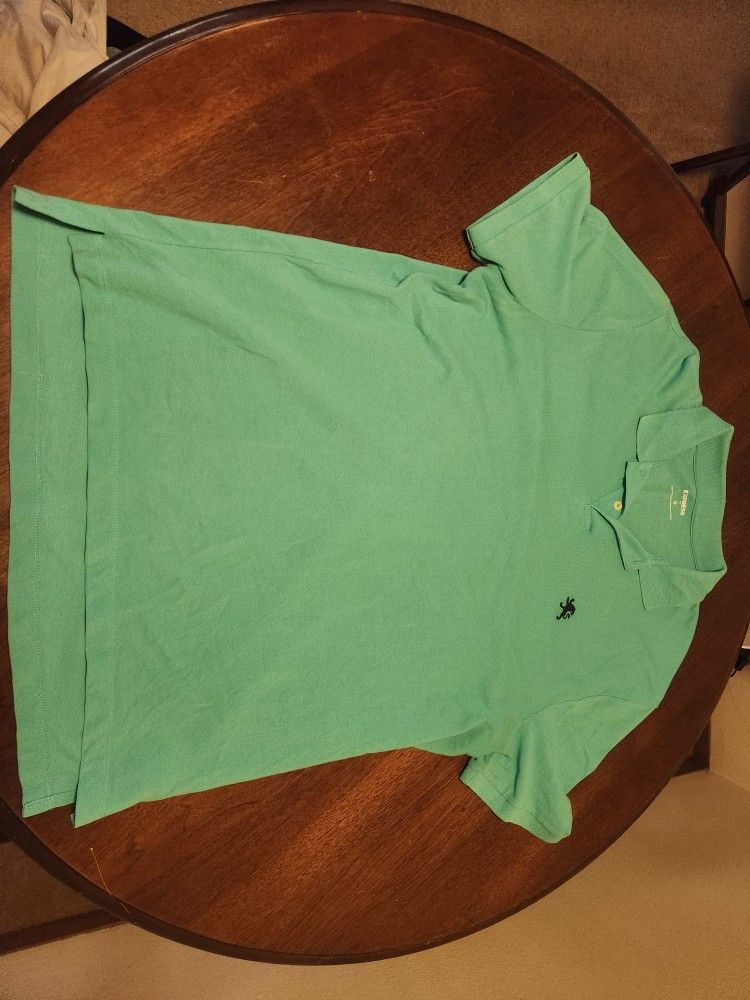 Express men's short sleeve polo shirt