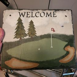 Golf Yard Sign