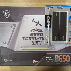 B650 Motherboard and 32gb DDR5 Ram package deal