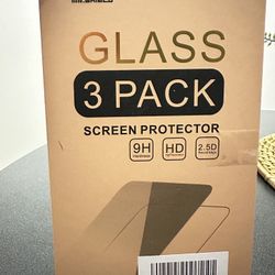 Samsung Galaxy A26 3pk Glass Screen Protectors