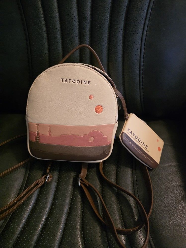 STAR WARS TATOOINE LOUNGEFLY MINI BACKPACK