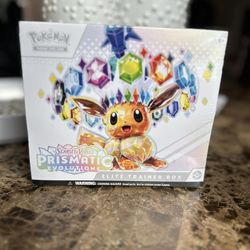 Pokemon Prismatic Evolutions Elite Trainer Box Premium Set‼️ Last 1 Stock Available