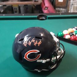 Brian Urlacher Full Size Helmet Signed 
