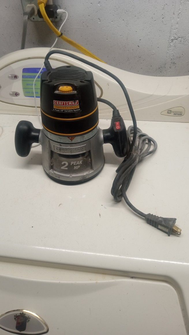 Craftsman 2 HP Router Works Great