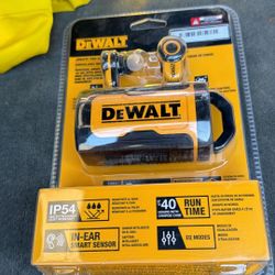 DeWalt wireless earbuds
