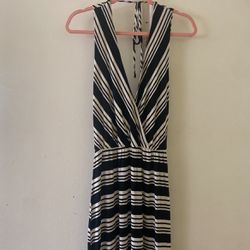 Striped Maxi- Sundress 