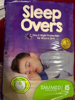 Sleep overs pull ups