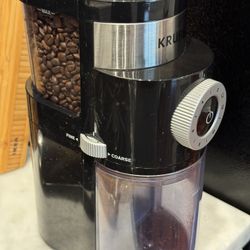 Krups Burr Grinder For Coffee - Like New