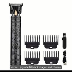 USB Rechargeable Men'S Electric Hair Clipper Hair Trimmer Shaver Trimmer Hair Removal Trimmer Personal Beauty Styling Tool Gift for Men Father'S Gift 