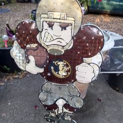 Florida  Seminole Stand Up Sign