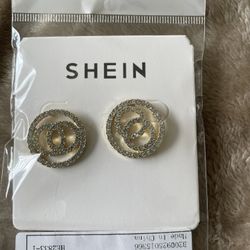 Faux  Diamond Earrings 