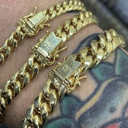 10k Cuban Link Brackets 