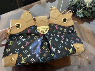 Louis Vuitton Ursula GM MURAKAMI BLACK multicolor.