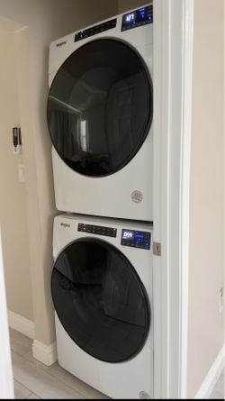 washer and dryer