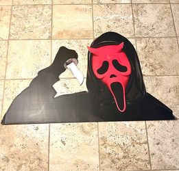 SCREAM Movie Dead by Daylight Red Devil Ghostface Horror Movie Store Large Display