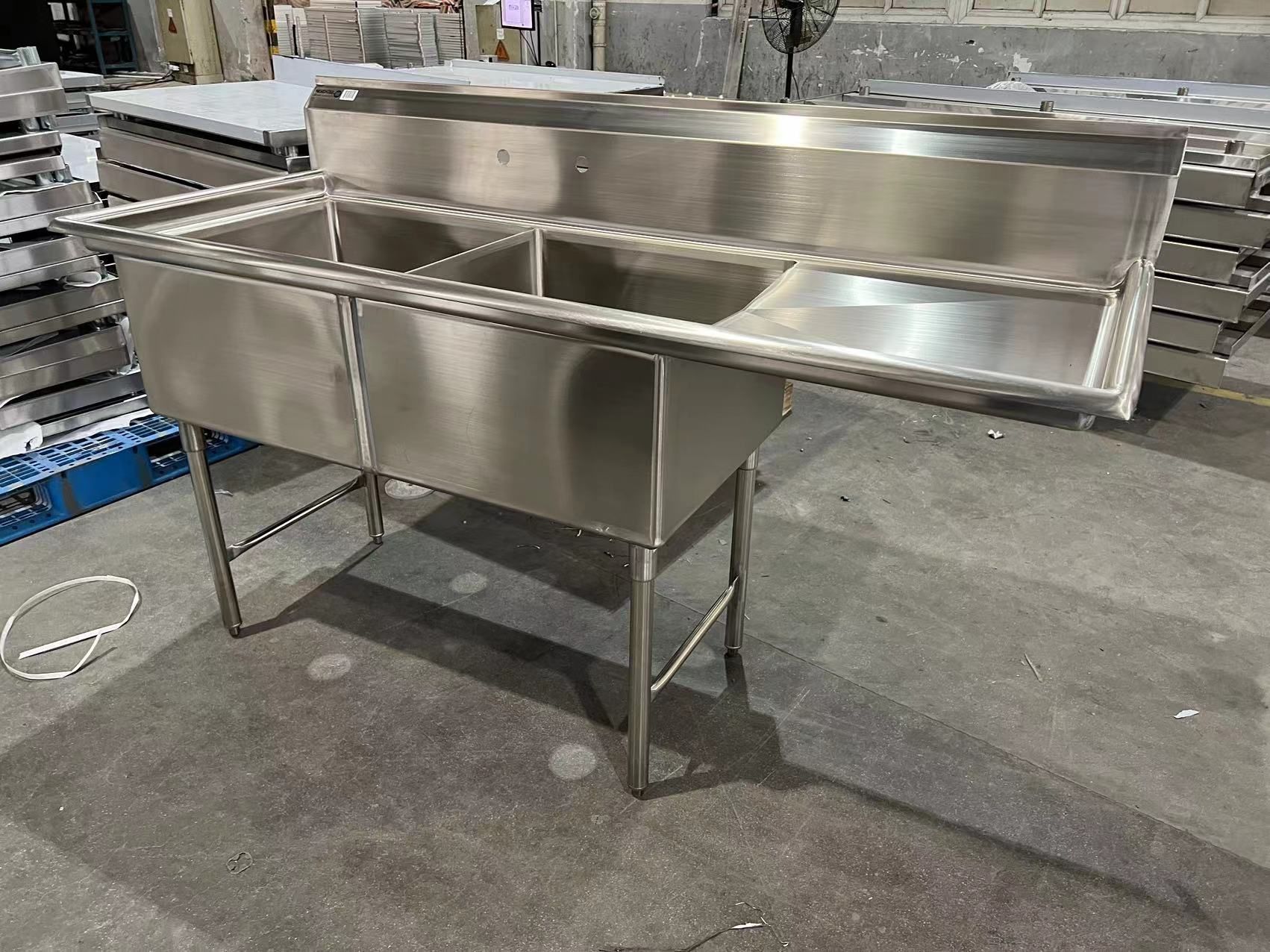 Brand New Industrial Grade Stainless Steel Sink NSF Gauge 16 