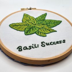 Basil Embroidery 