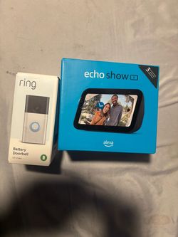 Echo show 5 (3rd gen) and ring camera 2k