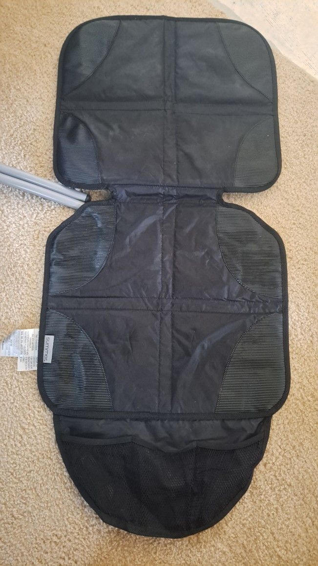 "Summer Infant" Car Seat Protector Black, Waterproof Seat Cover Pad