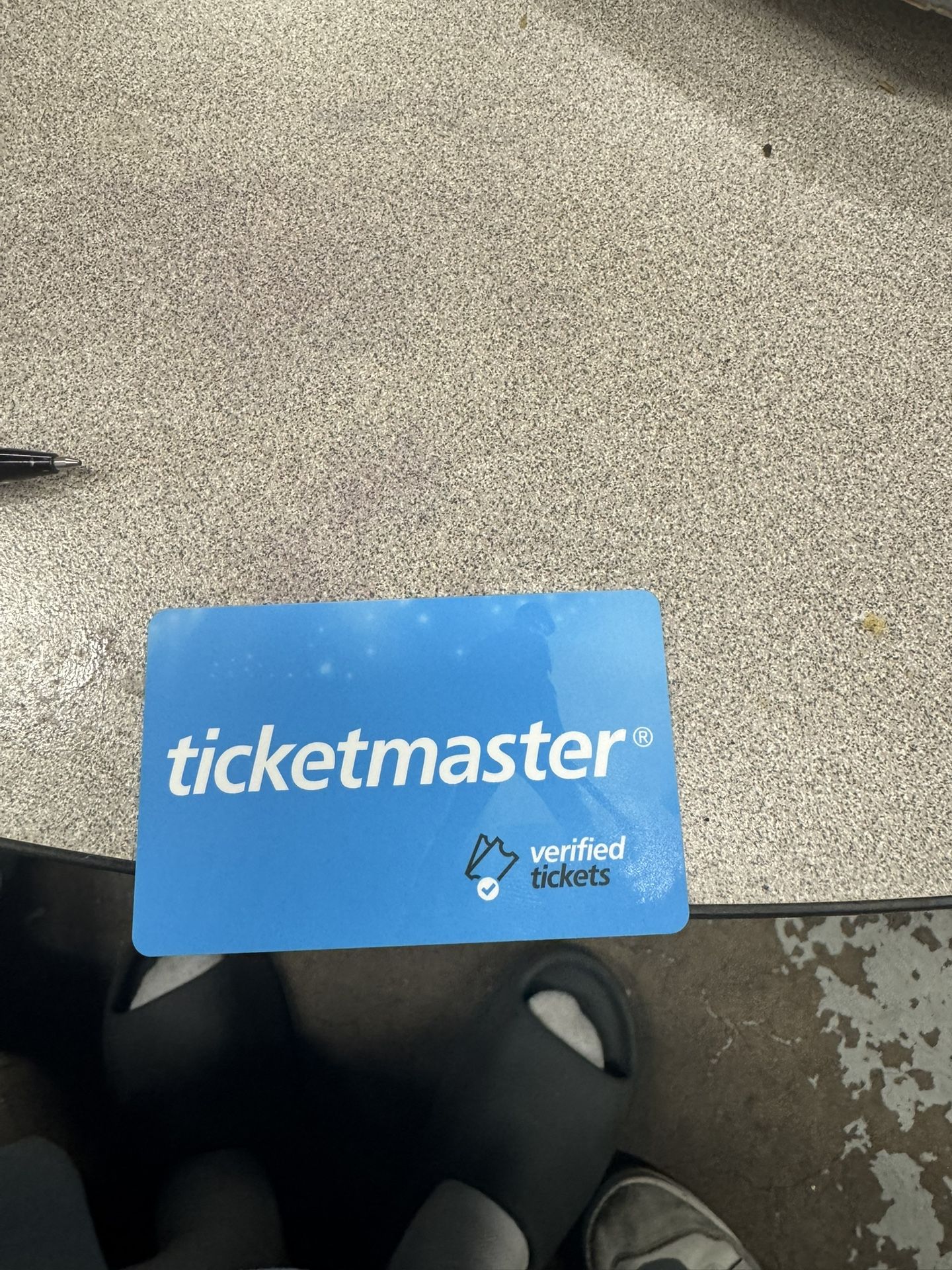 Tickets To Any Concert Or Game It Has 50$ Selling It For 40$
