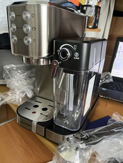 CAPUCCINO ESPRESSO ALL IN ONE -“ 20 BAR H. PRESSURE
