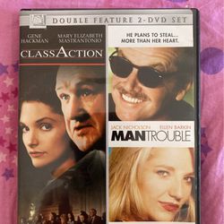 Class Action/Man Trouble Double Feature DVD