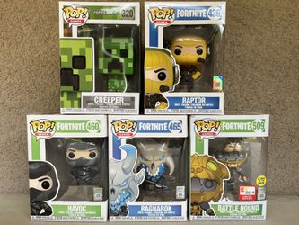 Lot Of Funko Pop! Games Figures Assortment New & Used