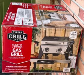 Expert Grill Tabletop 2-Burner Gas Grill
