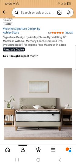 King size bed