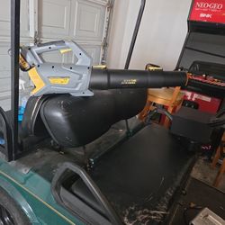 New Cordless Leaf Blower
