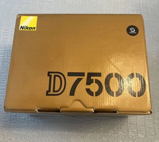 Nikon D7500 DSLR 4k video camera Body Only